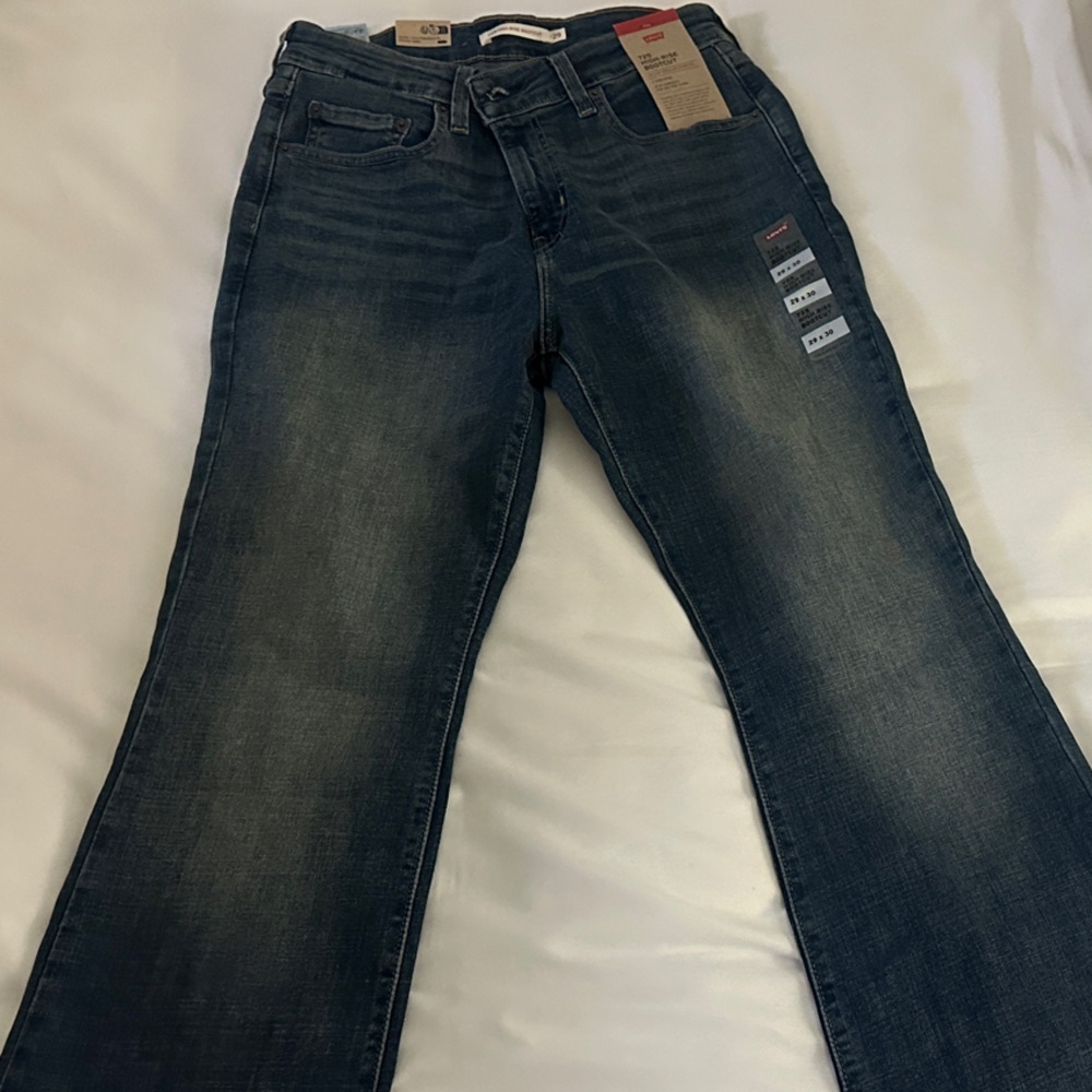 Levi's Dark Blue Boot Cut Jeans